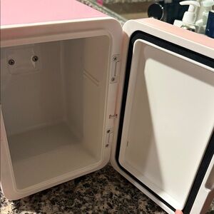 Compact Pink Mini Fridge